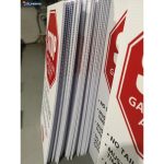 10mm WHITE COROPLAST sheets