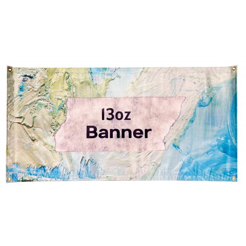 13oz Matte Vinyl Banner