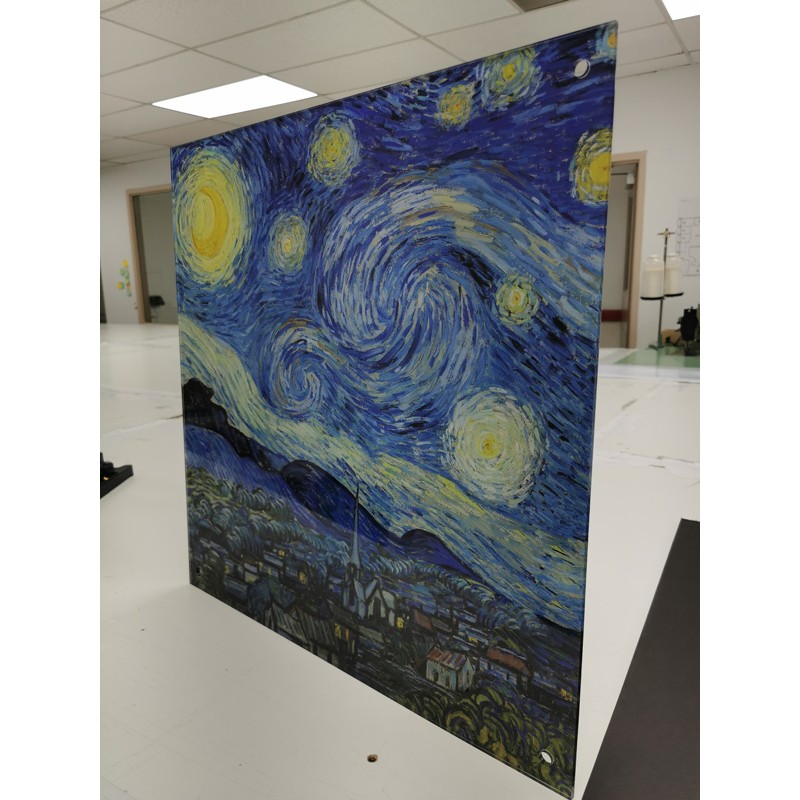 3mm Clear Acrylic - vinyl mount