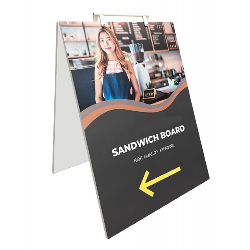 10mm PVC Sandwich Board 24"W x 32"H with glossy lamination